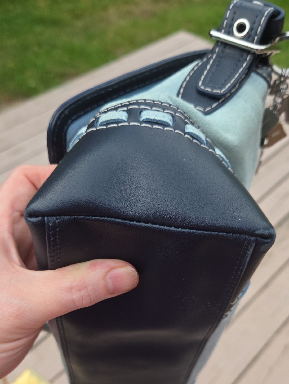Coach Y2k Soho Suede Flap F11205 2007 Crossbody $599 Estimated Retail EUC - Picture 8 of 16